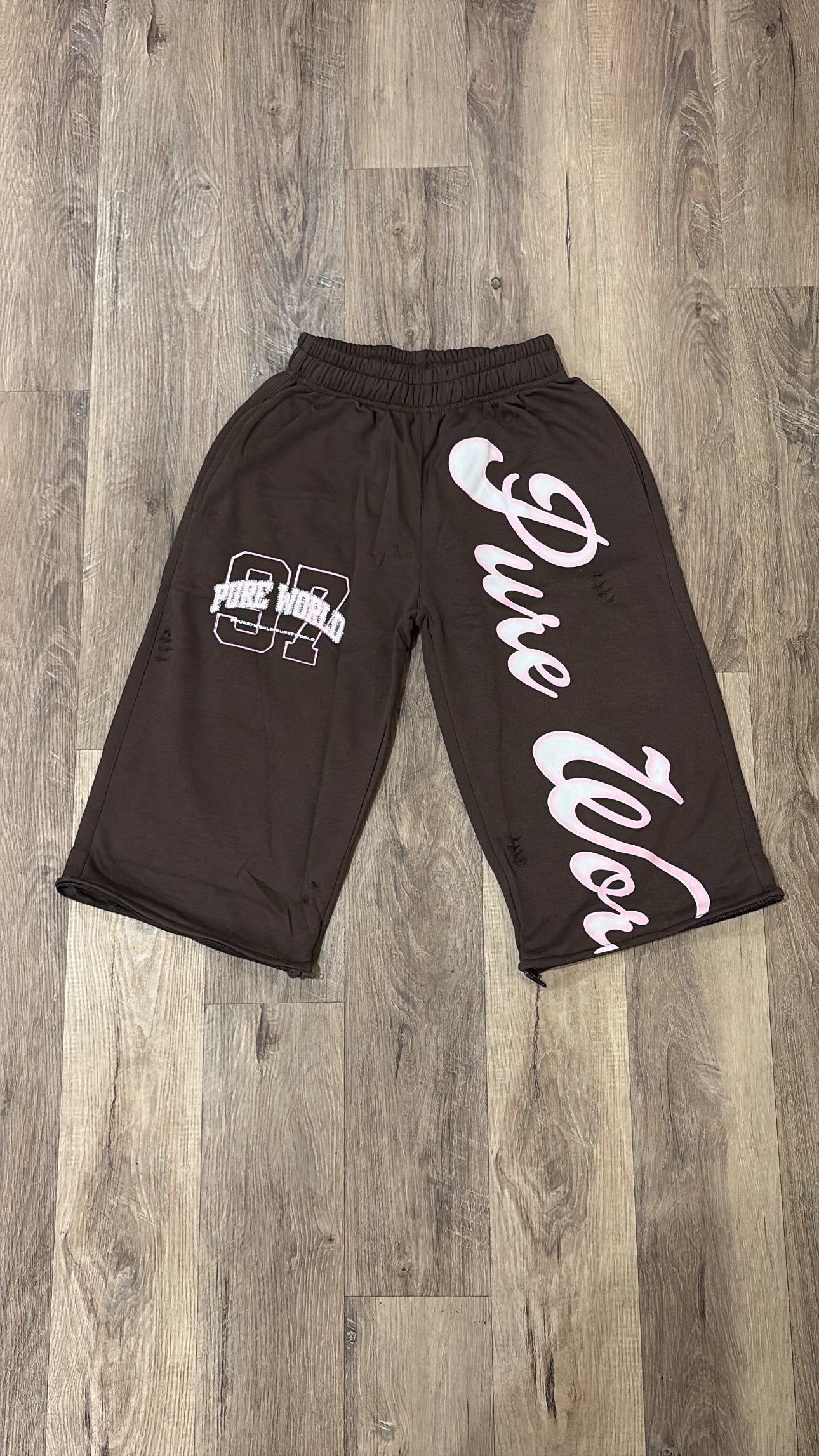 Brown/Pink Diamond Pants