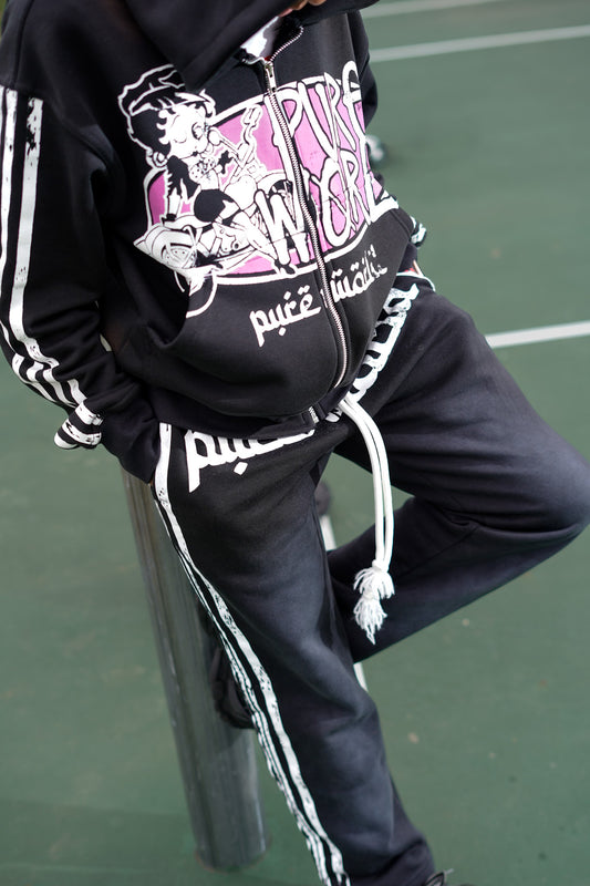 Black “Betty Boop” Sweatpants