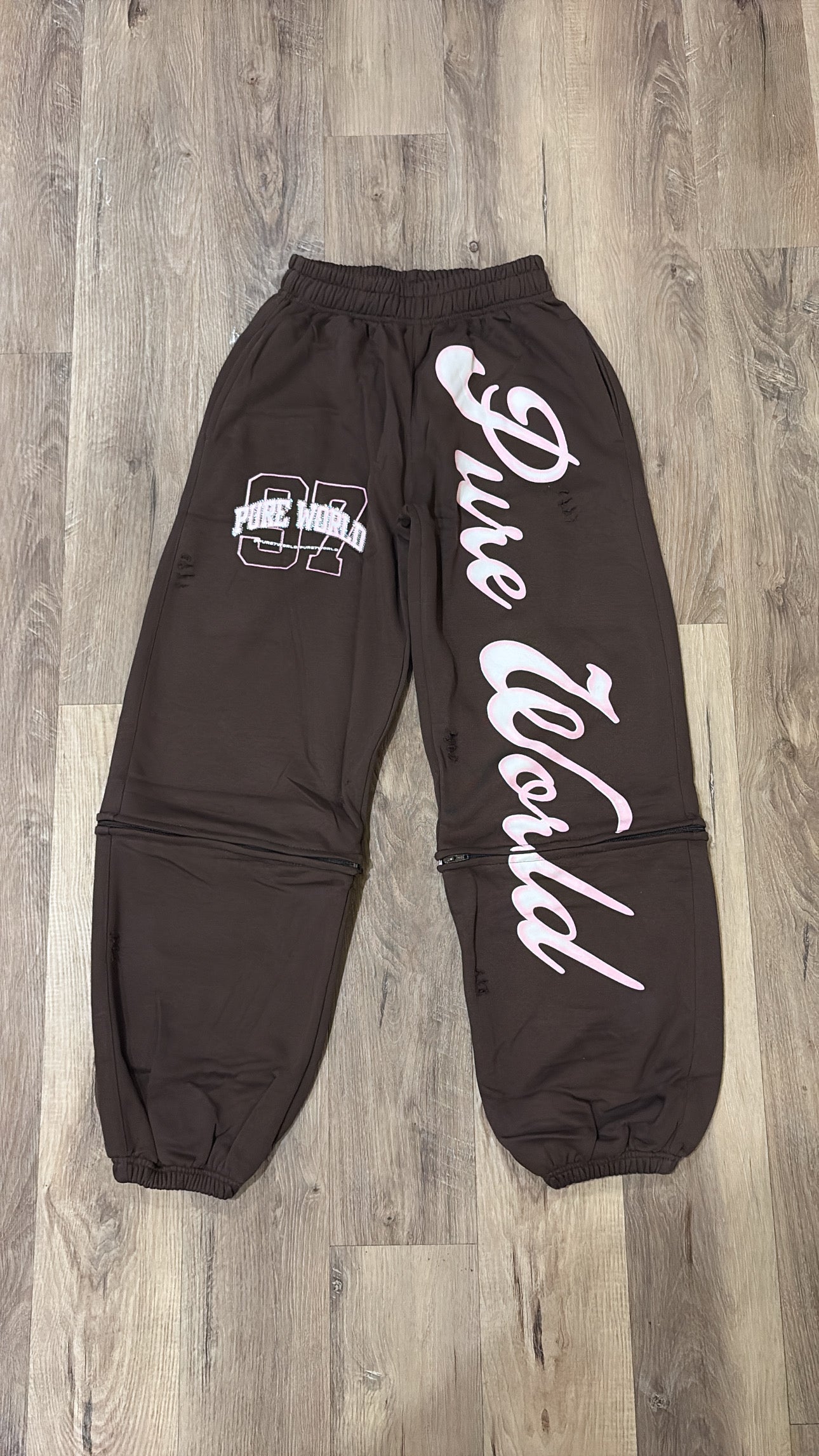 Brown/Pink Diamond Pants