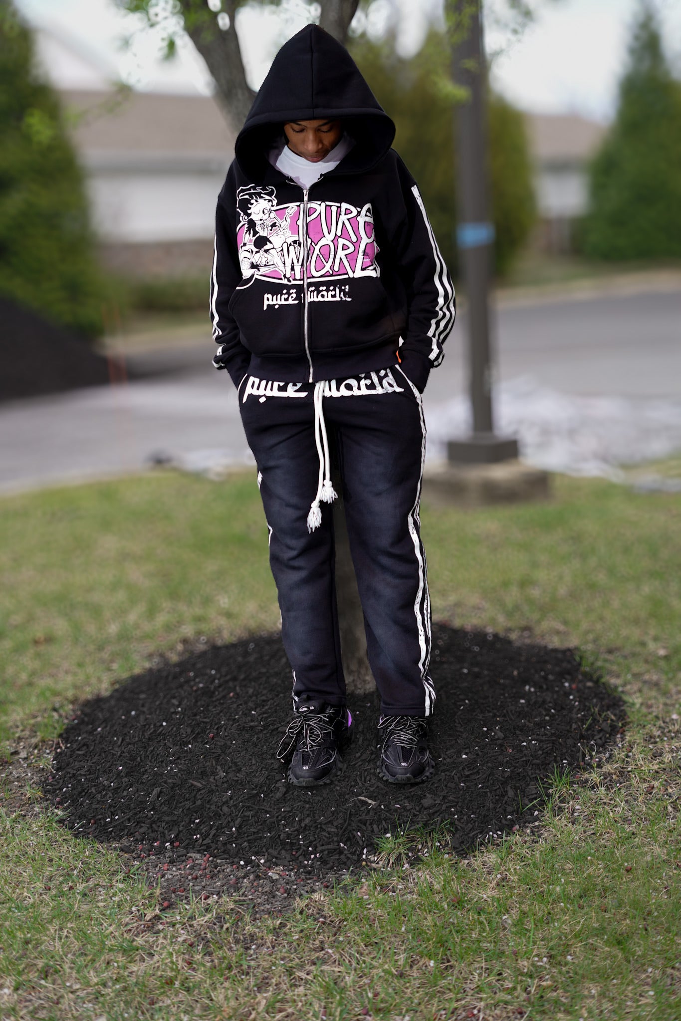 Black “Betty Boop” Sweatpants