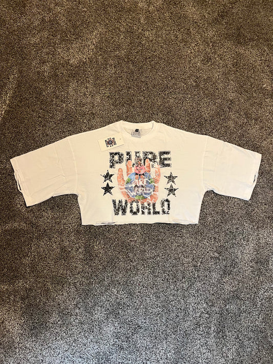 “One World” Croptop